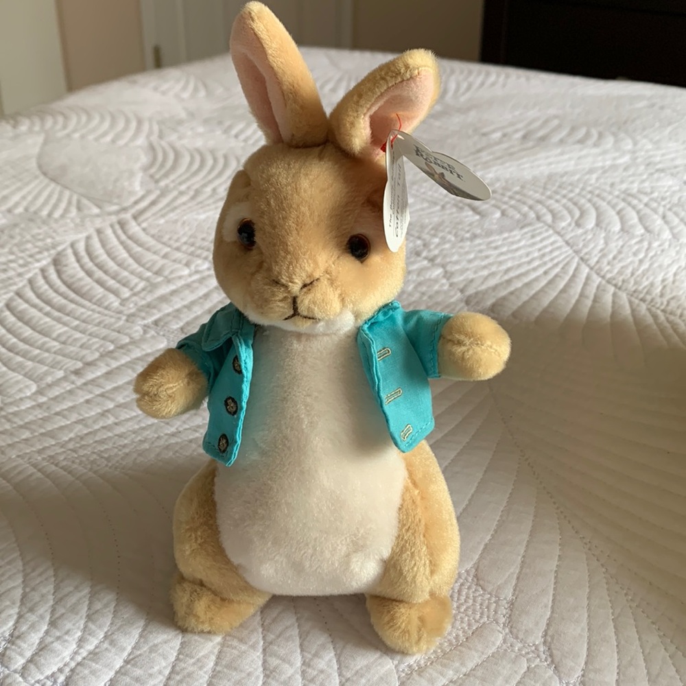 ty Beanie Babies Peter Rabbit Series (Cotton Tail) NWT